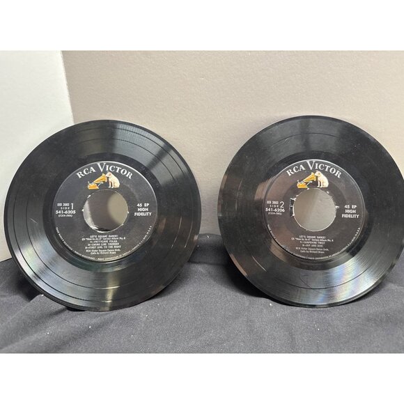 RCA Victor Lets Square Dance Album No. 4 Vinyl Record Set With Booklet & Photo - Picture 9 of 16